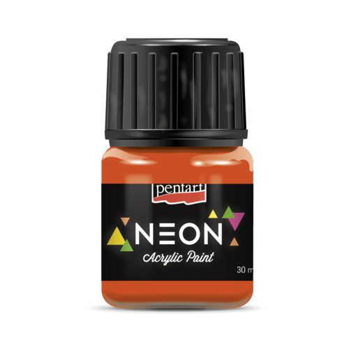 Neon festék - narancs - 30 ml